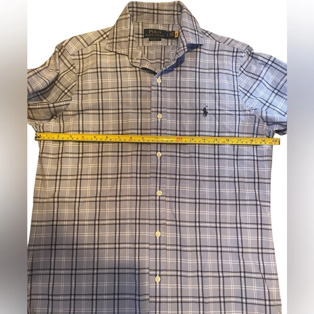 Polo Ralph Lauren plaid blue